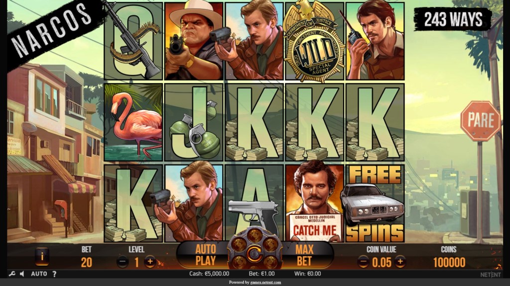 Narcos slot game