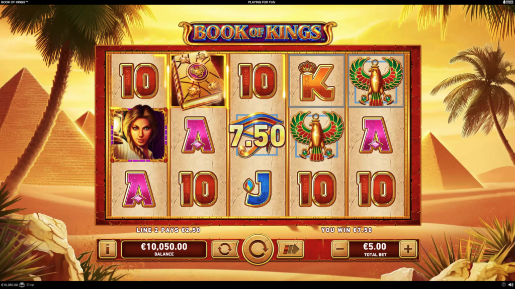 Book of kings slot game 