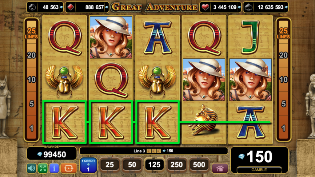 great adventure slot game by egt