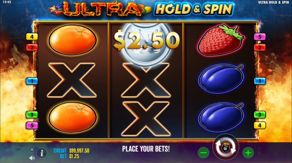 Ultra Hold & Spin Slot Game