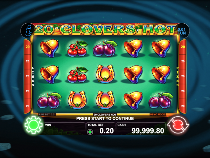20 clovers hot slot game