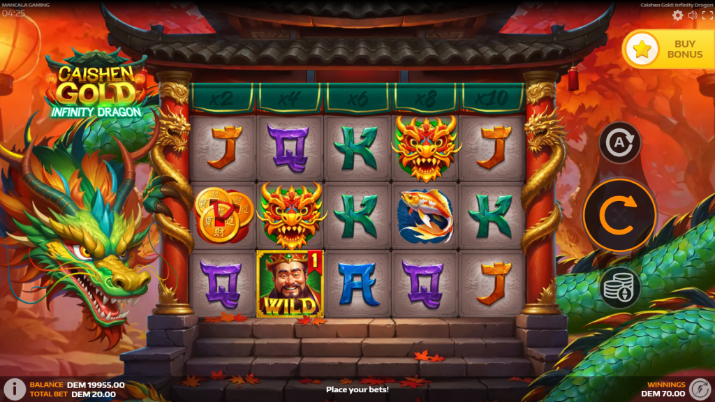 Caishen Gold: Infinity Dragon Slot Game Symbols